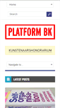 Mobile Screenshot of platformbk.nl